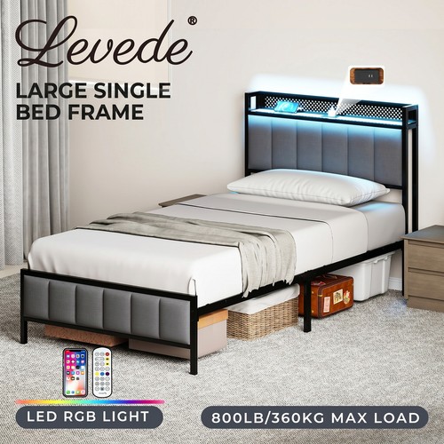 Levede large single bed - levede,
