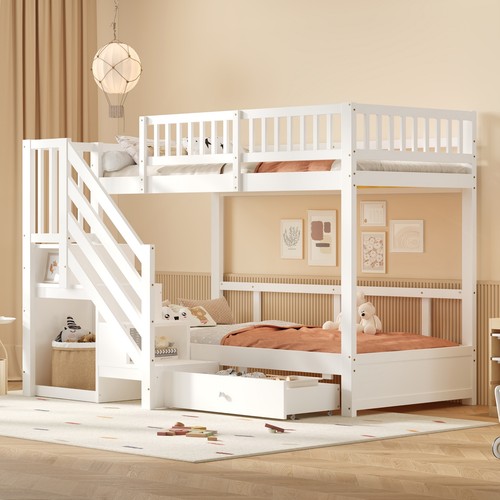 Wooden bunk bed 3ft single - 3ft,