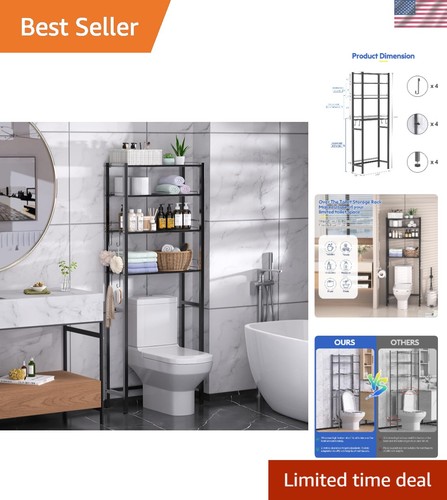 Tier over the toilet storage - the,