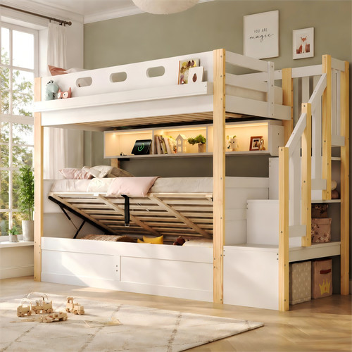 Single over bunk bed - single,