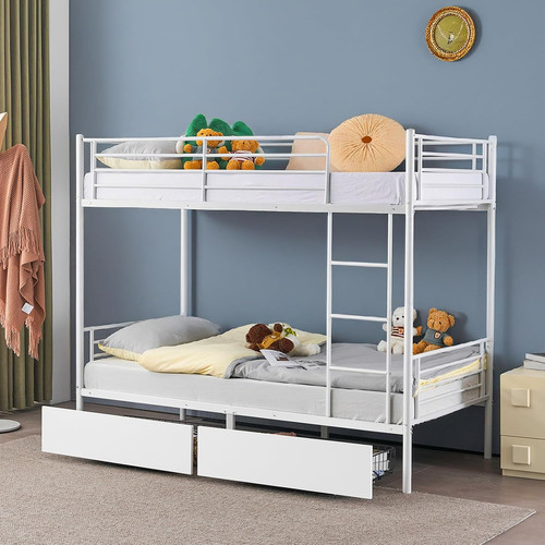 Bonnlo metal bunk - metal, bed,