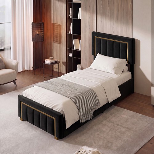 3ft single bed - bed,ottoman,