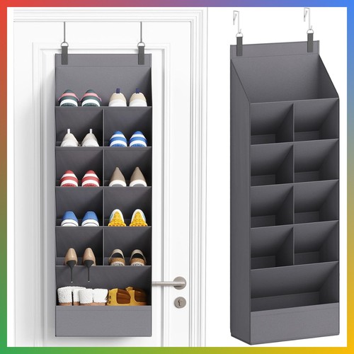 Over door shoe organizer - door,